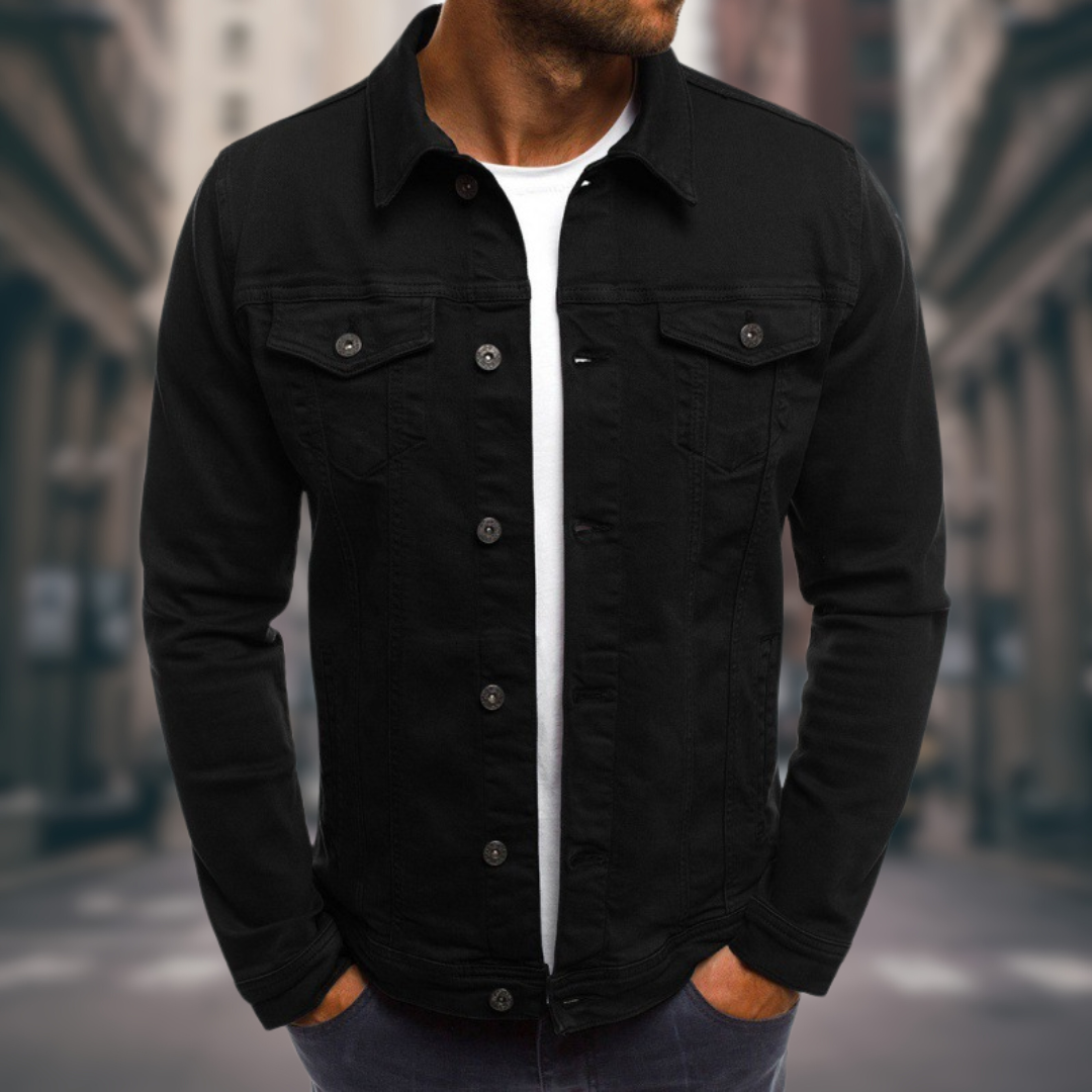 ANTON™ | Tidlös Jeansjacka för Varje Dag