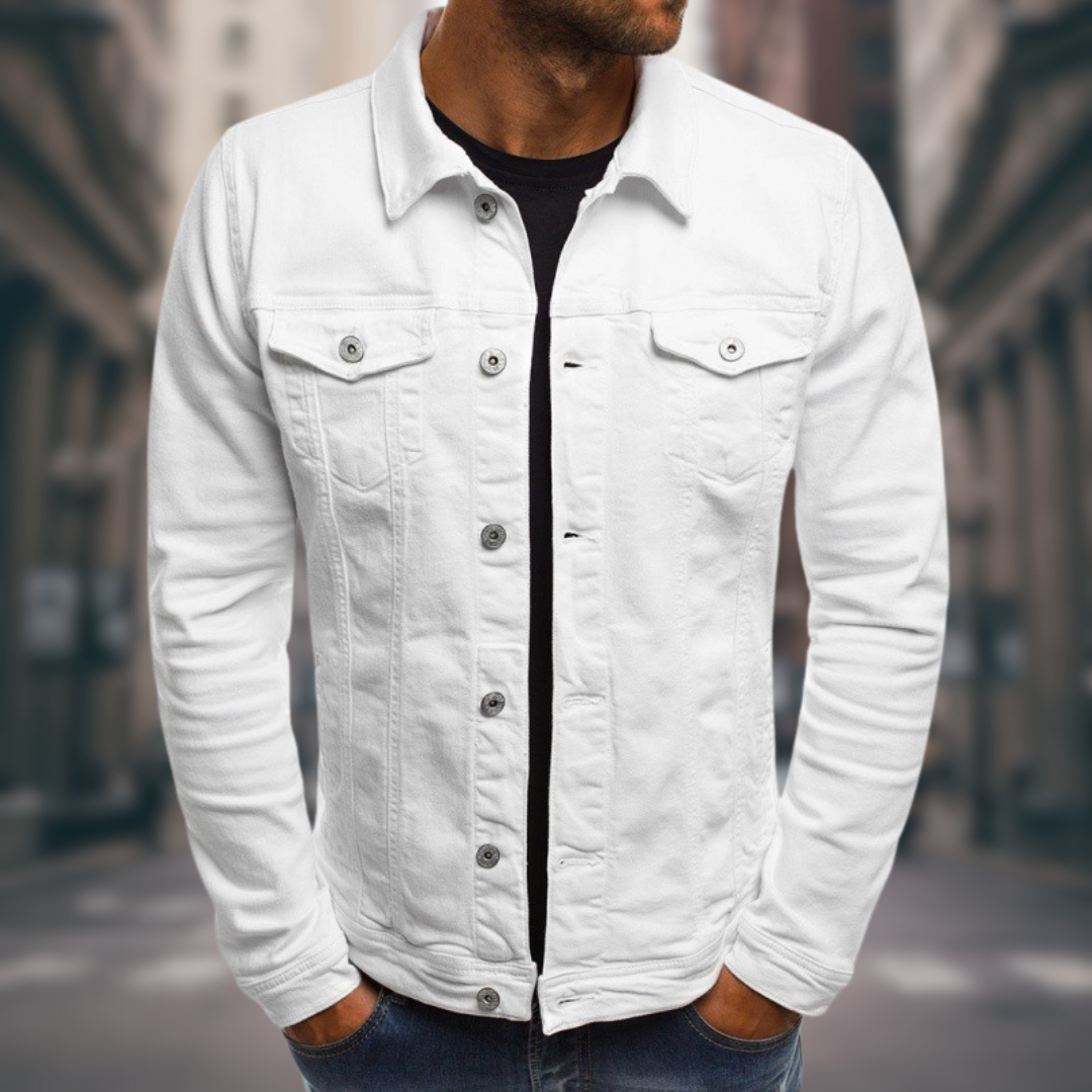 ANTON™ | Tidlös Jeansjacka för Varje Dag