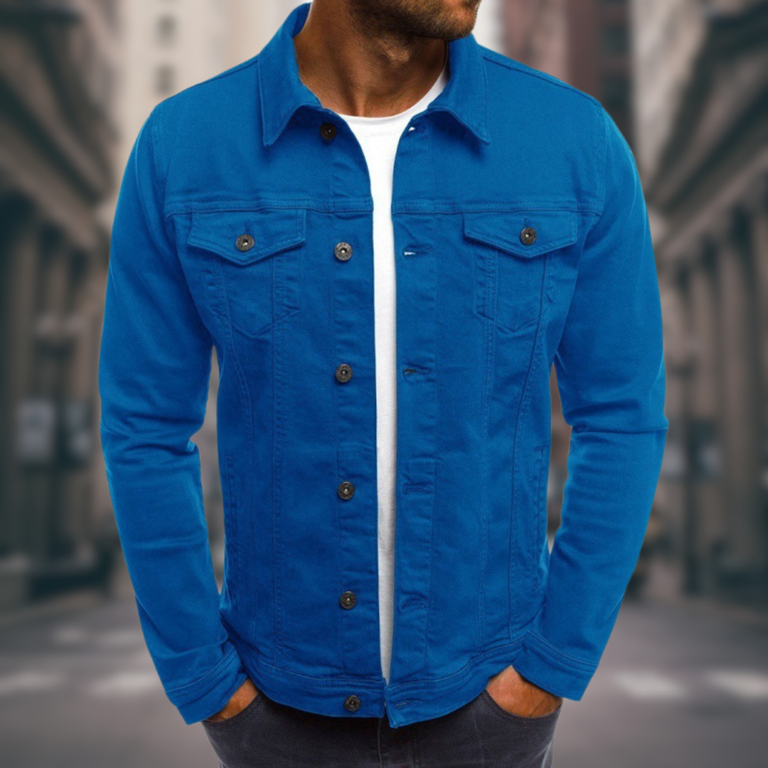 ANTON™ | Tidlös Jeansjacka för Varje Dag