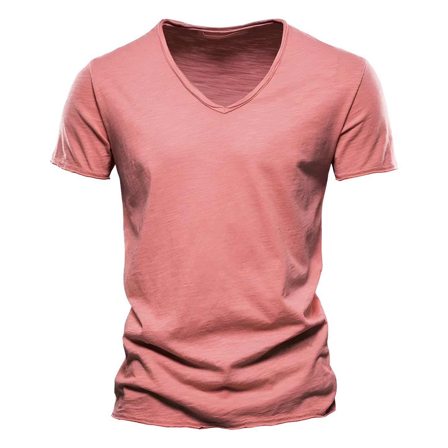 BENJAMIN™ | Djup V-ringad T-shirt