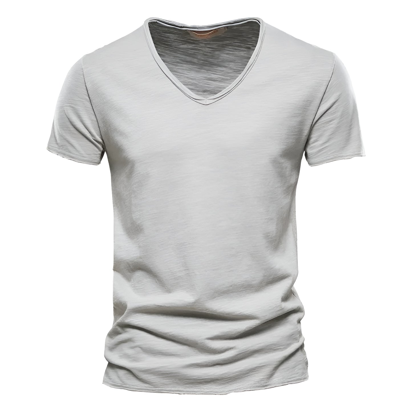 BENJAMIN™ | Djup V-ringad T-shirt