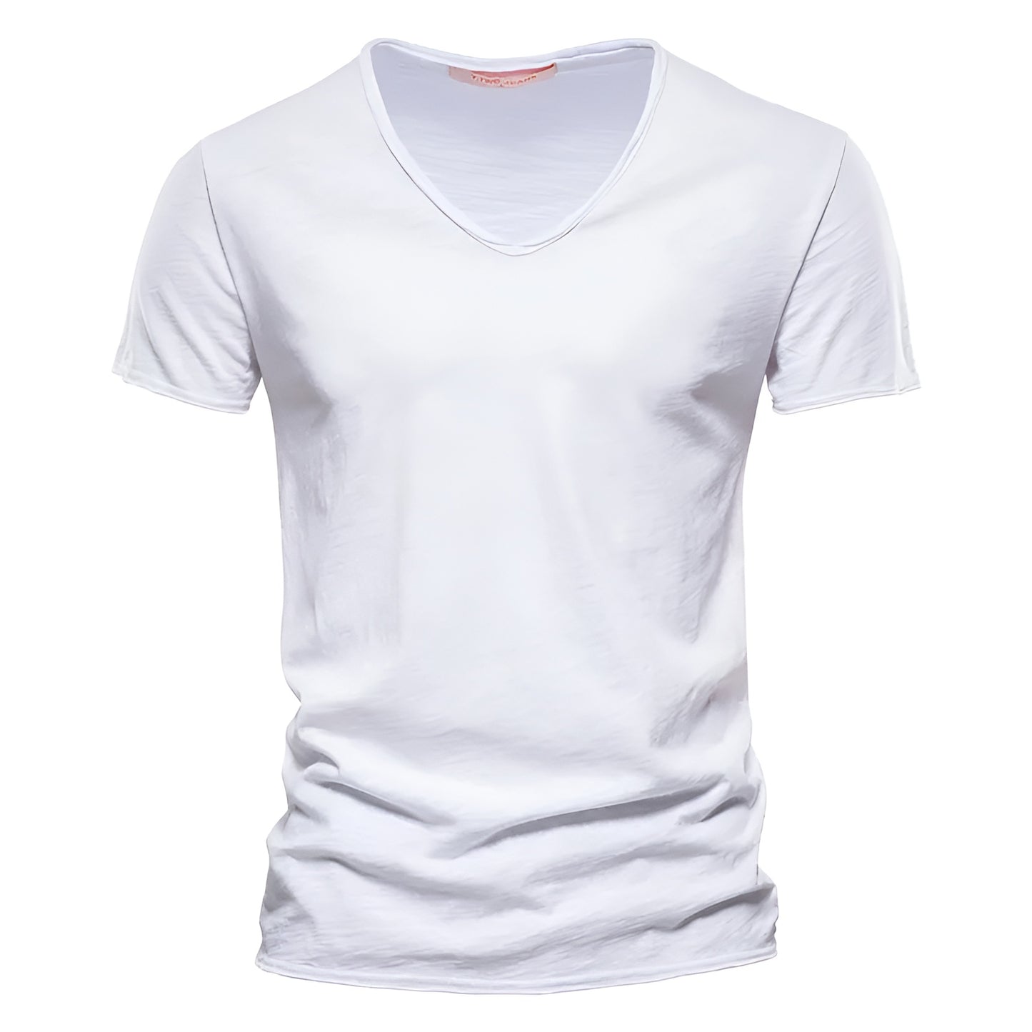 BENJAMIN™ | Djup V-ringad T-shirt