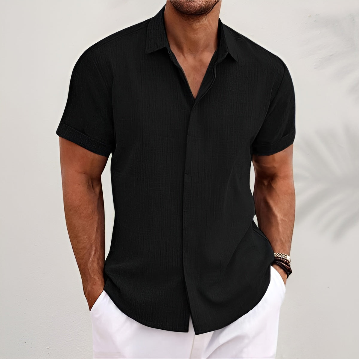 HARRY™ | Stilren Skjorta för Sommar Herr
