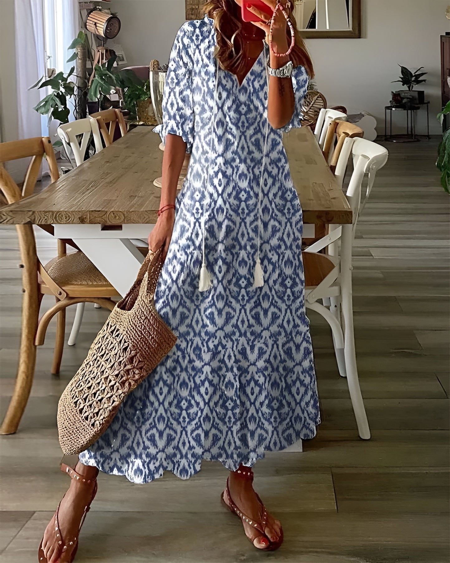 ISABELLA™ | Elegant Bohemisk Sommarklänning