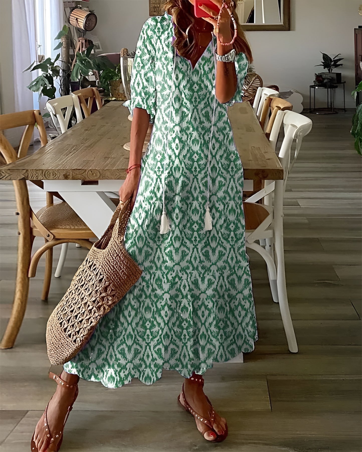 ISABELLA™ | Elegant Bohemisk Sommarklänning