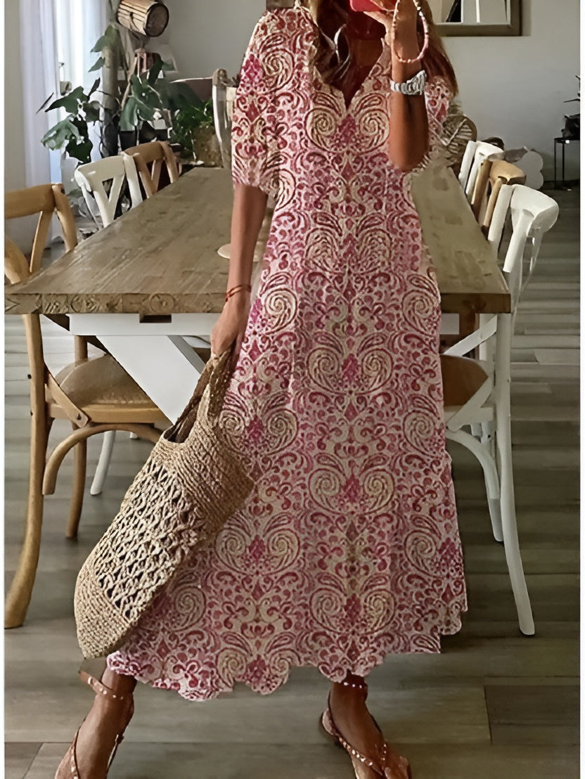 ISABELLA™ | Elegant Bohemisk Sommarklänning