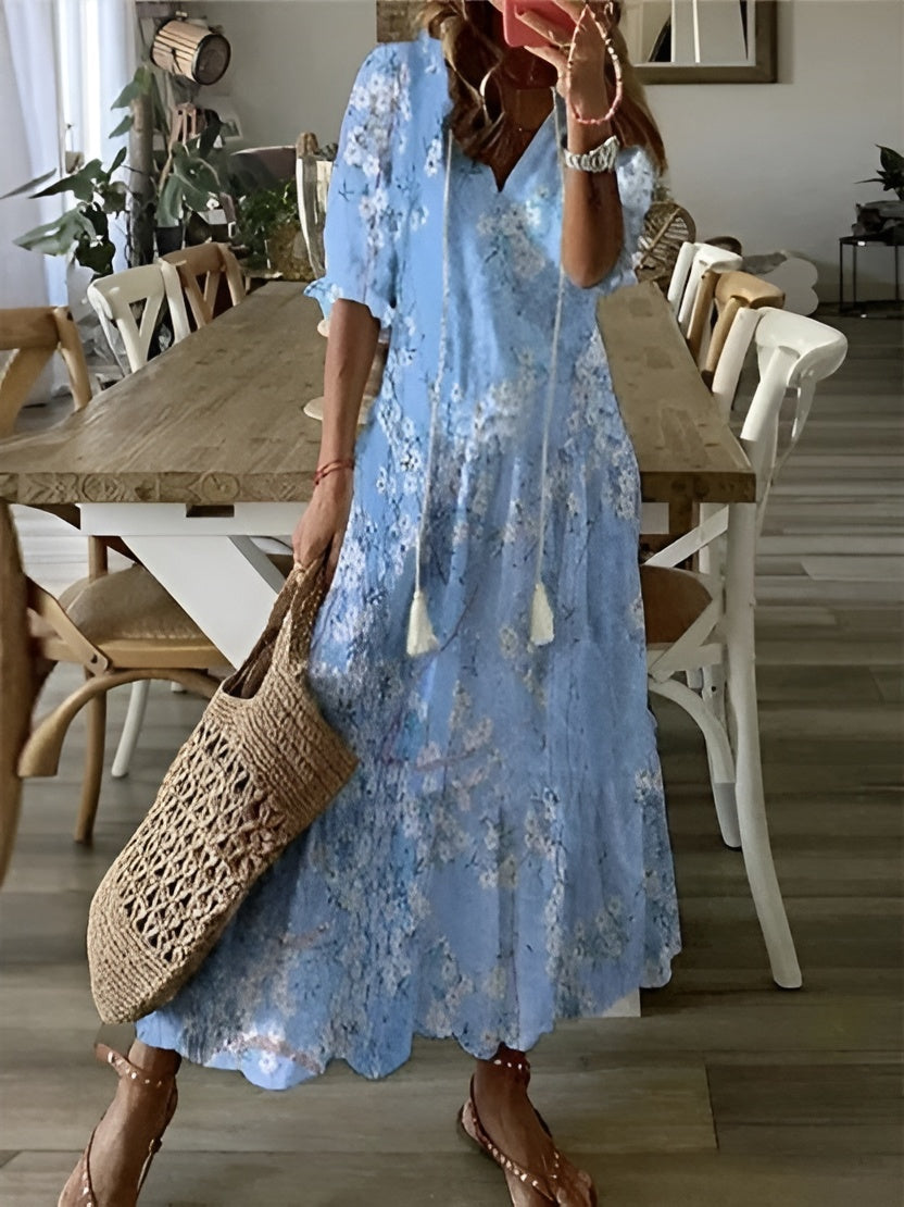 ISABELLA™ | Elegant Bohemisk Sommarklänning