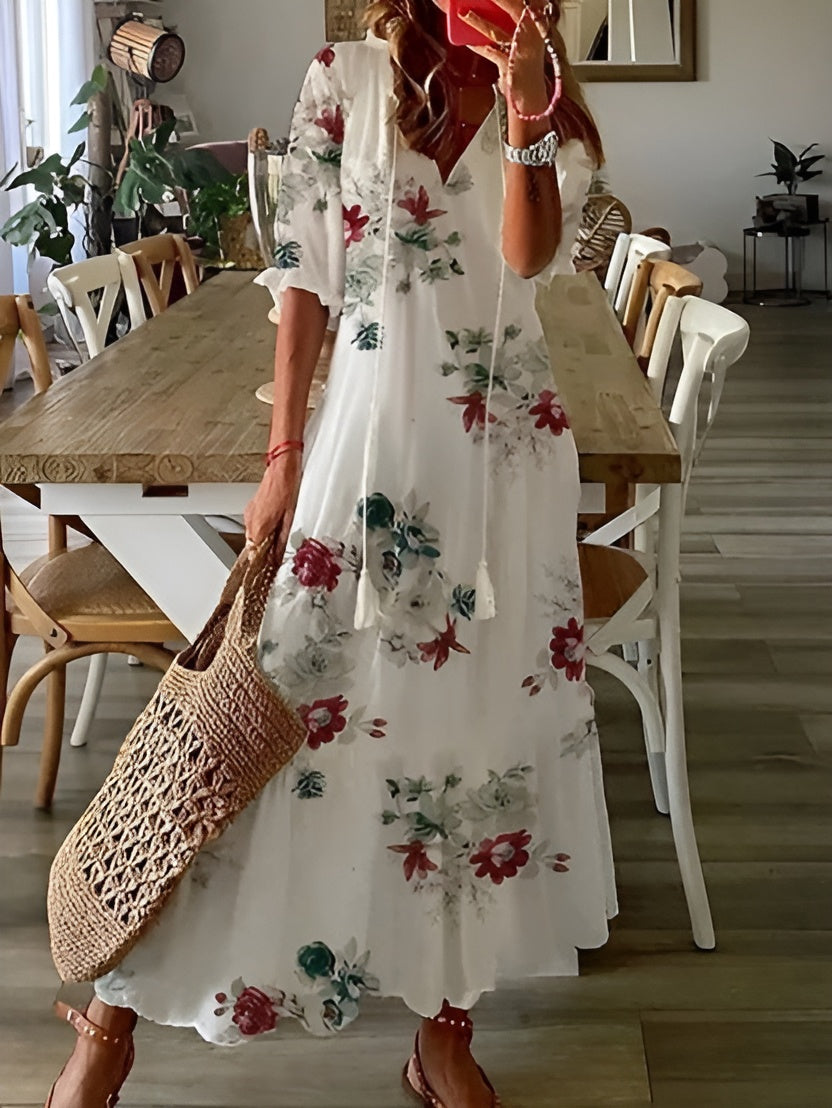 ISABELLA™ | Elegant Bohemisk Sommarklänning