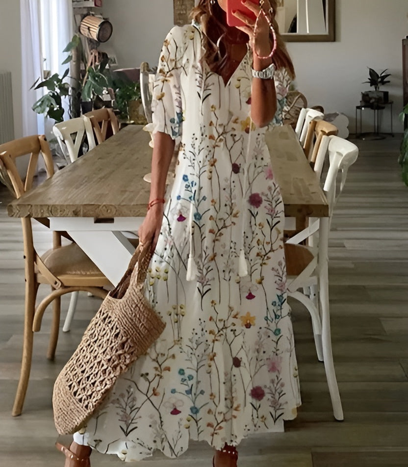 ISABELLA™ | Elegant Bohemisk Sommarklänning