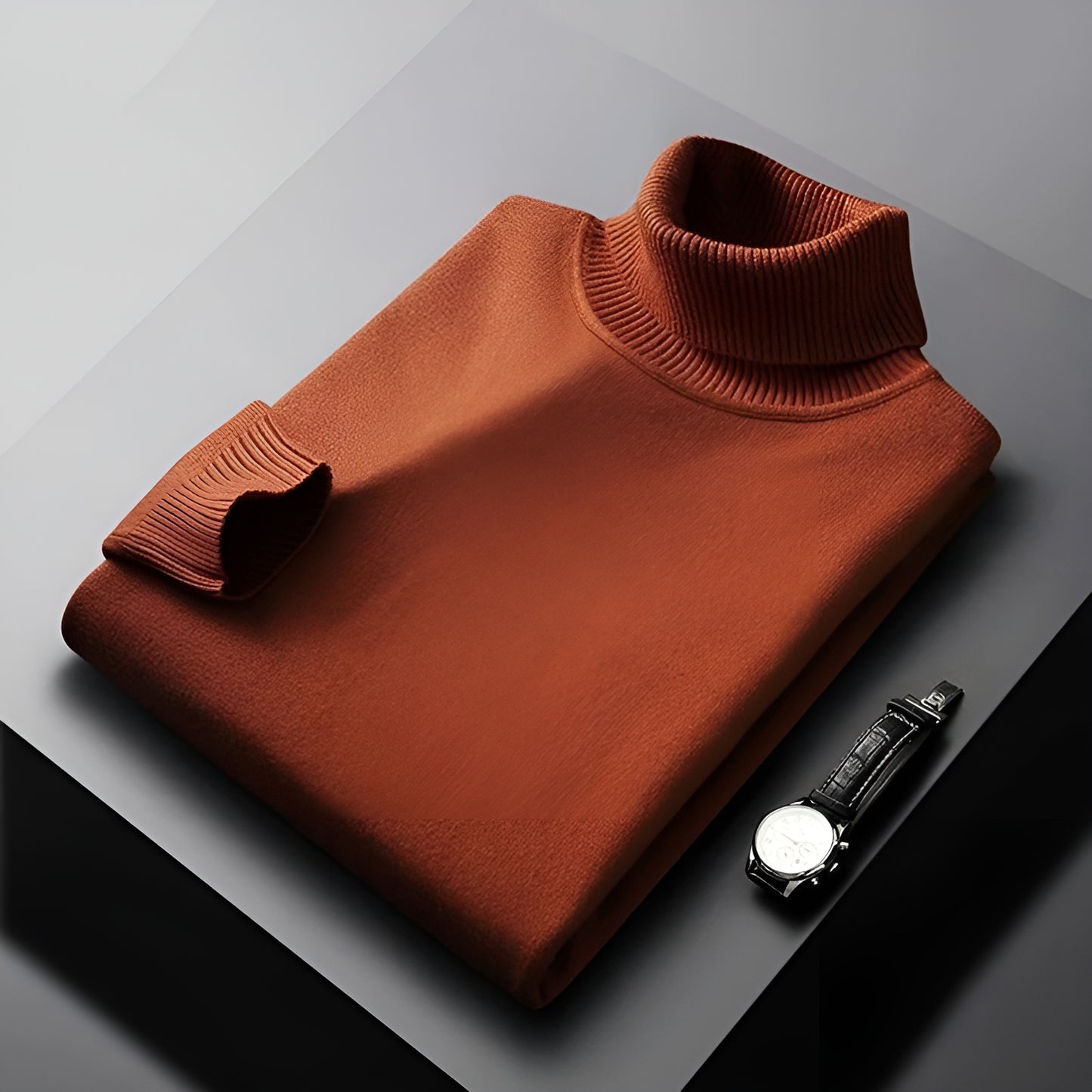 VINCENT™ | Elegant Polotröja i Lyxig Ullblandning