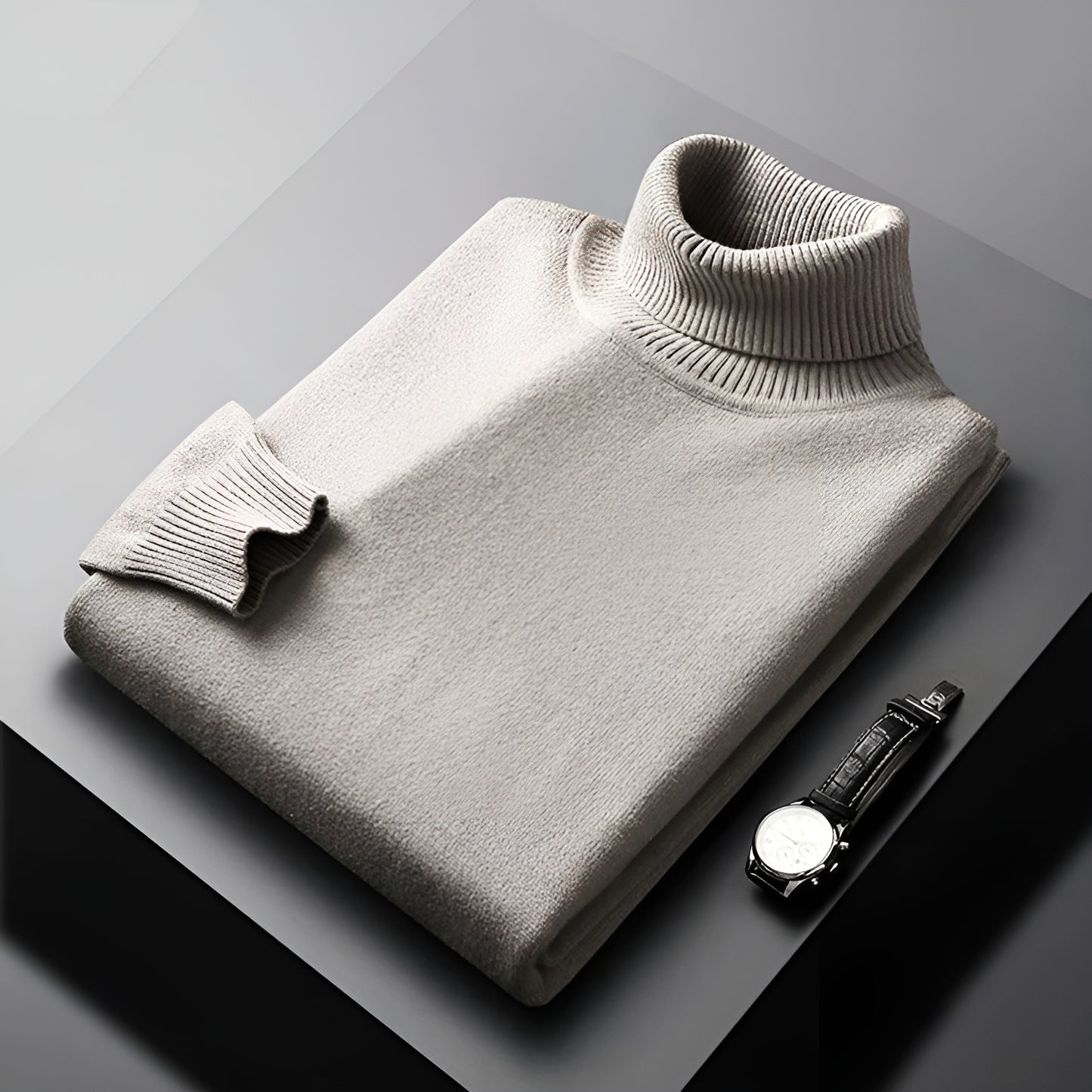 VINCENT™ | Elegant Polotröja i Lyxig Ullblandning