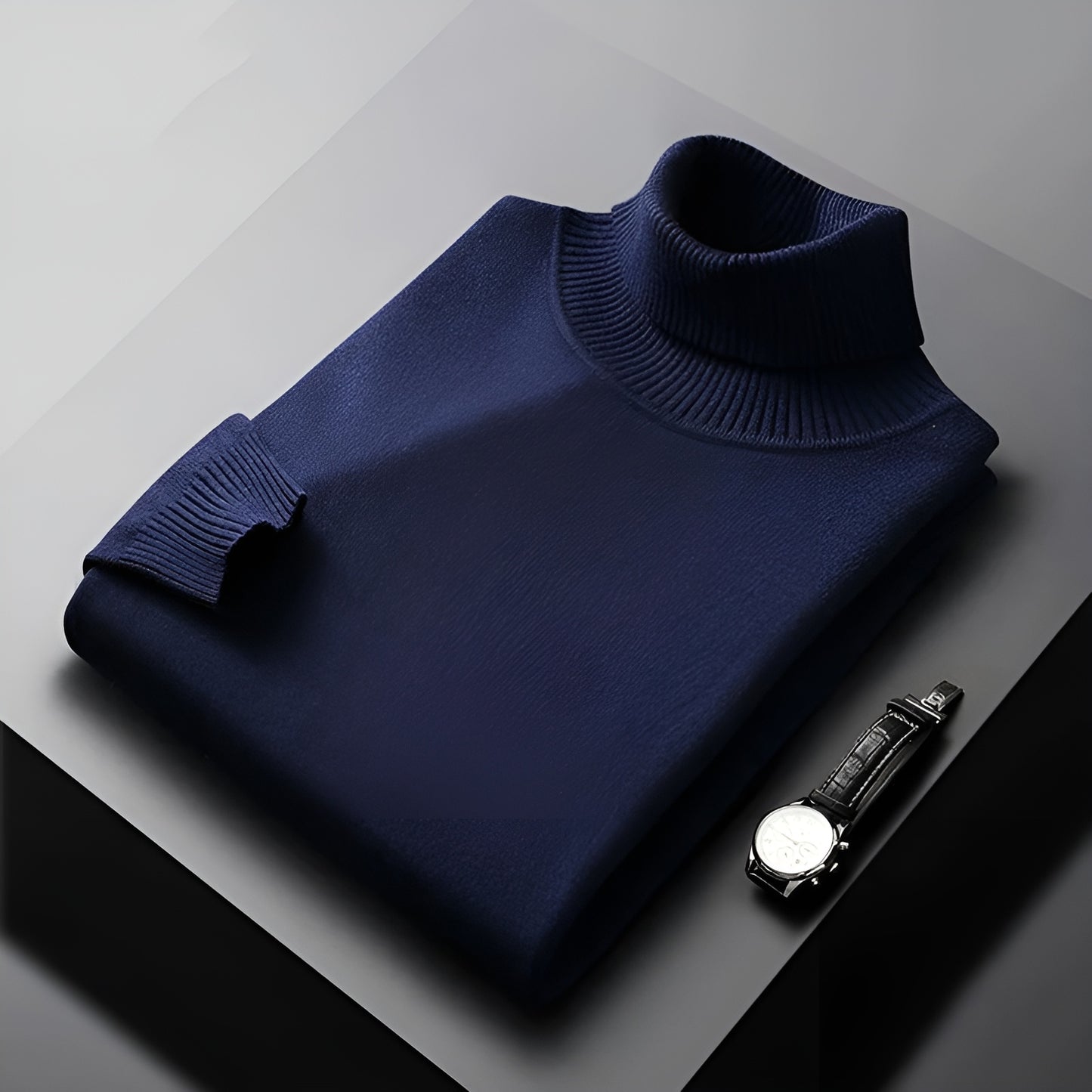 VINCENT™ | Elegant Polotröja i Lyxig Ullblandning