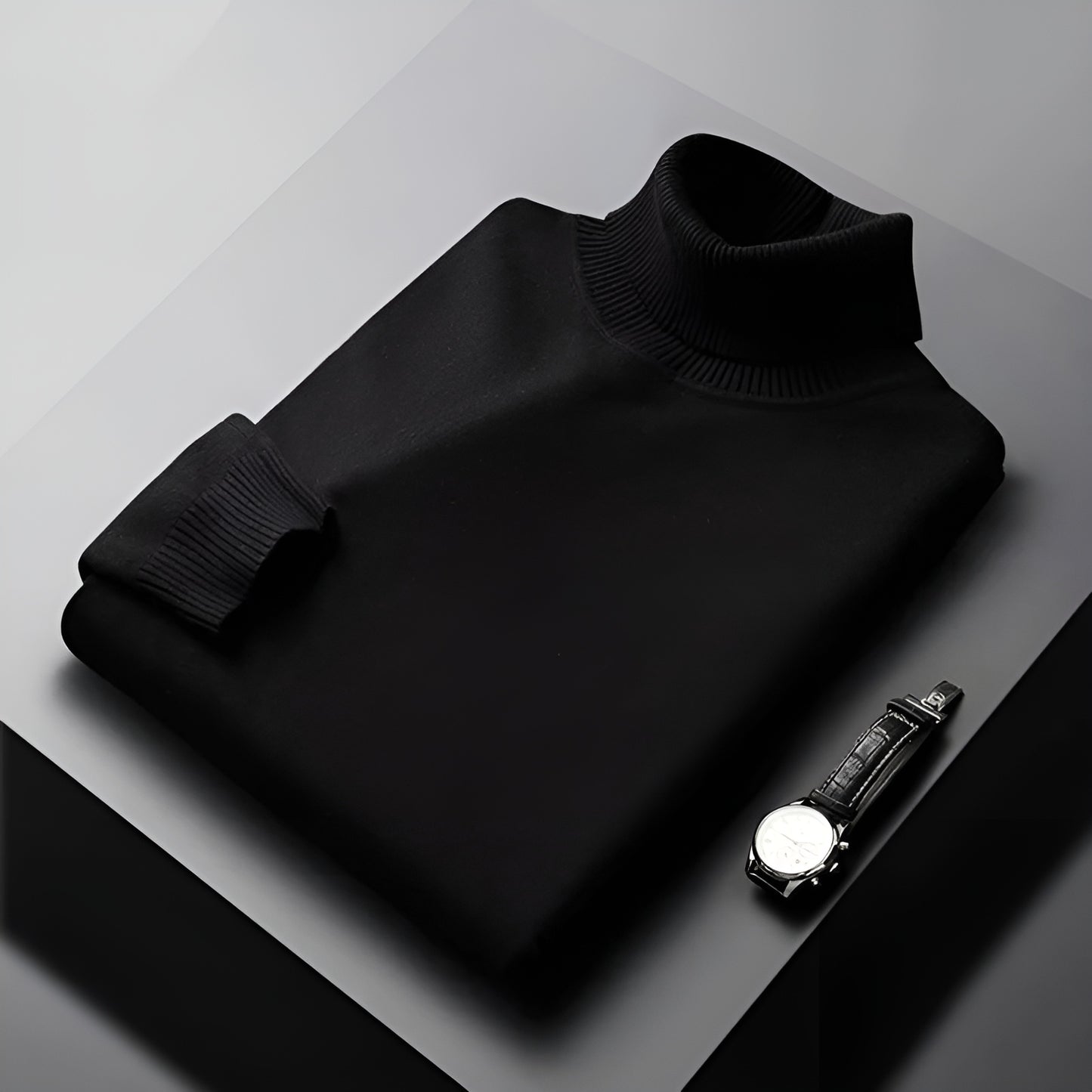 VINCENT™ | Elegant Polotröja i Lyxig Ullblandning