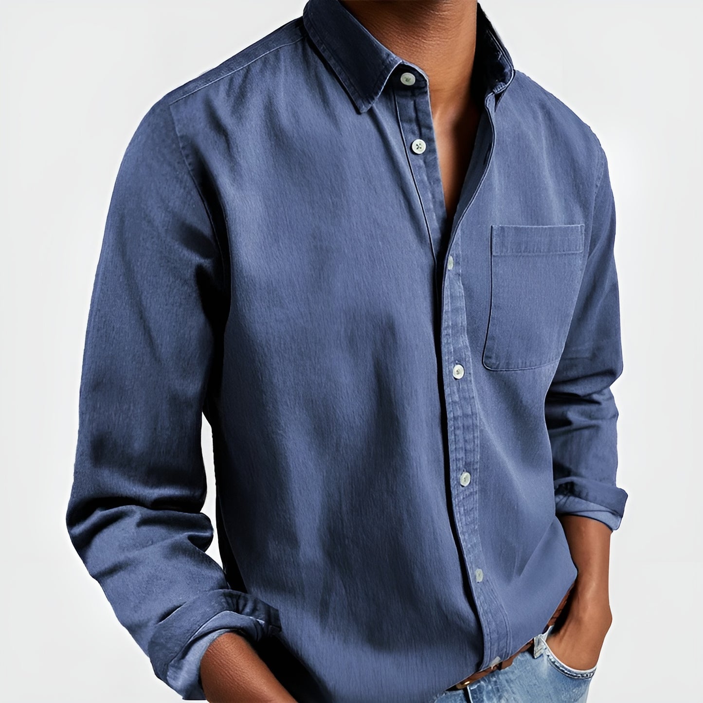 Tobias™ | Klassisk Button-Down Skjorta för Män