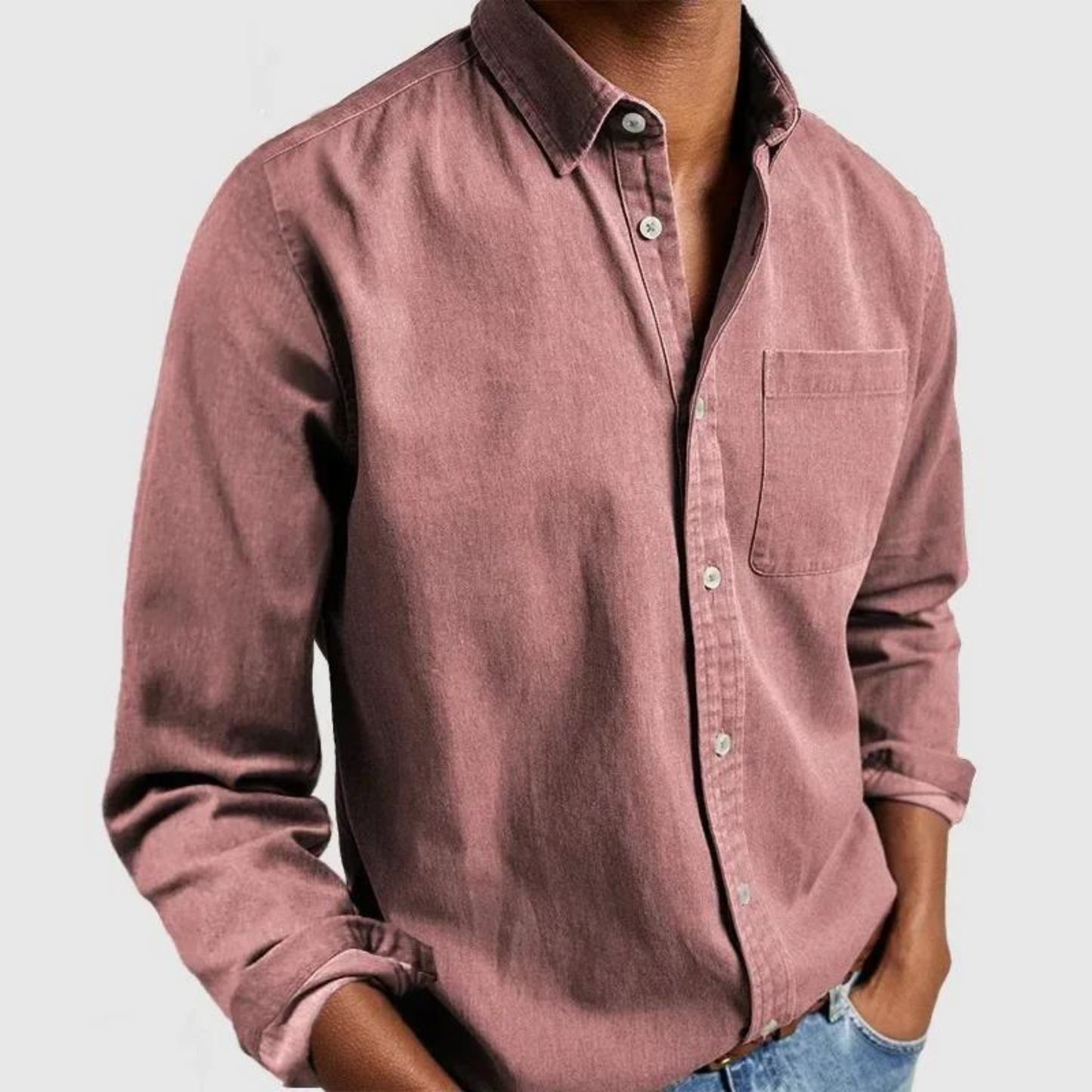 Tobias™ | Klassisk Button-Down Skjorta för Män