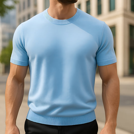 MARCUS™ | Stilren T-shirt för Män i Sommarstil