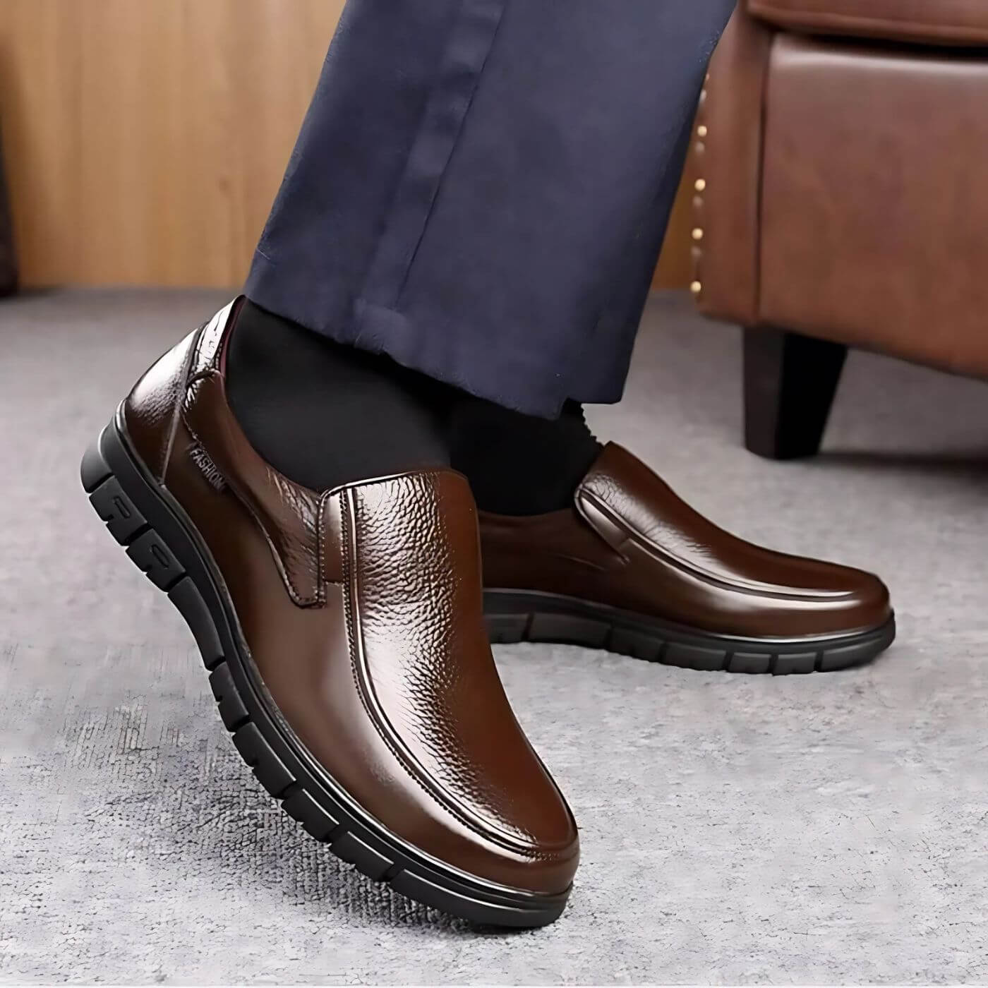 ALFRED™| Eleganta Premiumskor i Läder