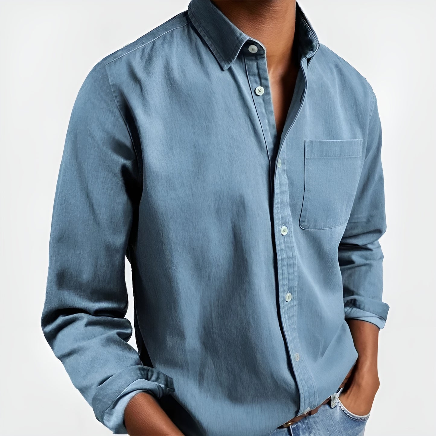 Tobias™ | Klassisk Button-Down Skjorta för Män