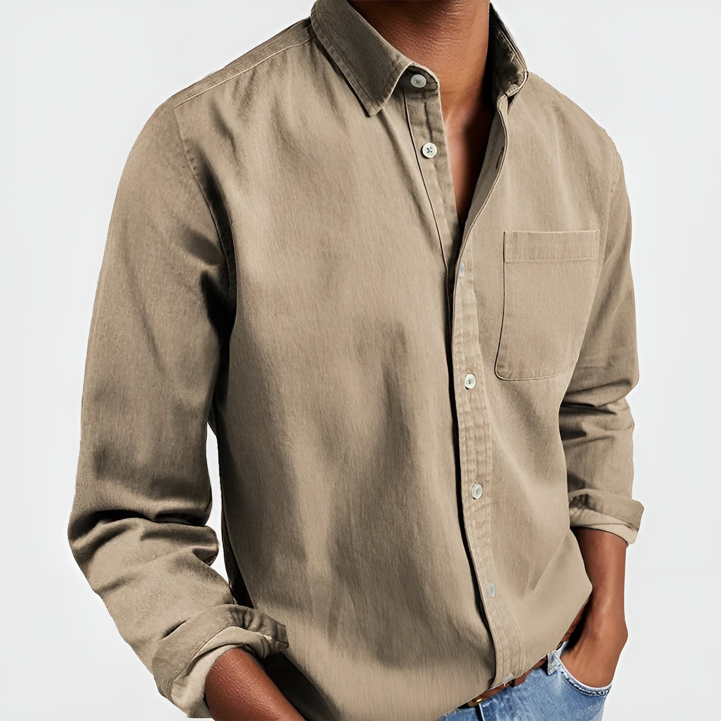 Tobias™ | Klassisk Button-Down Skjorta för Män