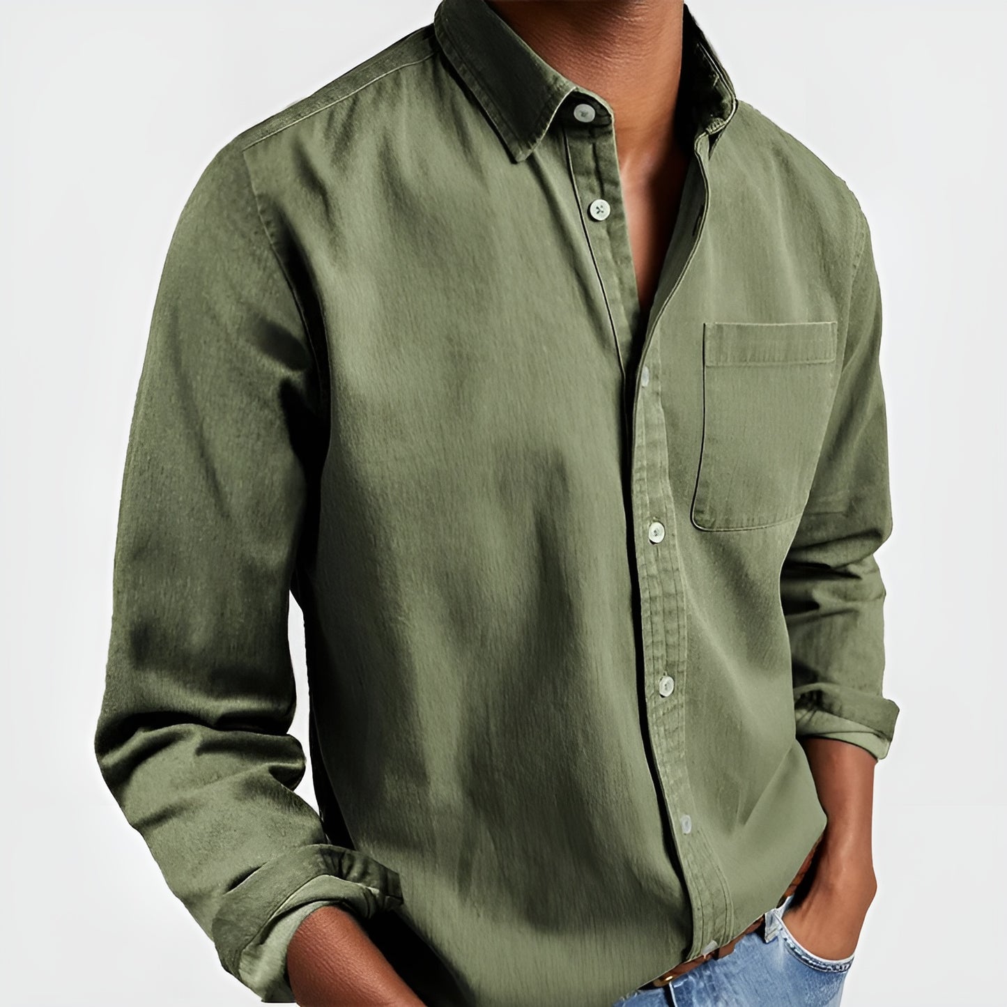 Tobias™ | Klassisk Button-Down Skjorta för Män