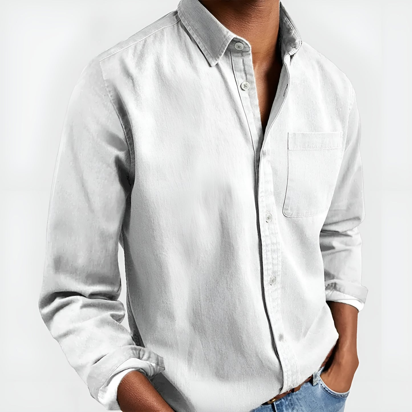 Tobias™ | Klassisk Button-Down Skjorta för Män